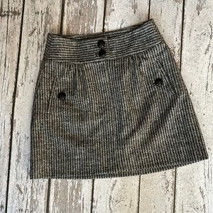 taikonku Anthropologie Wool Blend Skirt - Sz 4